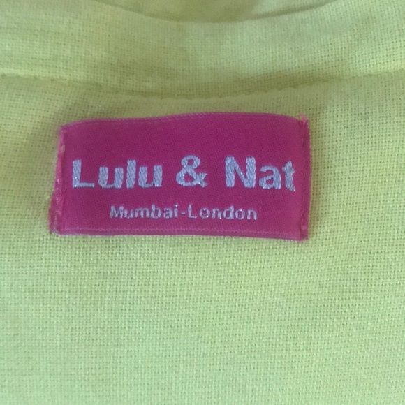 Lulu & Nat London embroidered pillows $19 or 2/$30 - Picture 3 of 10